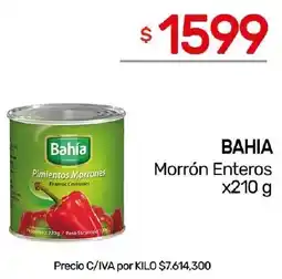 Nini Mayorista Bahía morrón enteros oferta