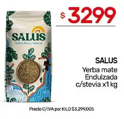 Nini Mayorista Salus yerba mate endulzada c/stevia oferta