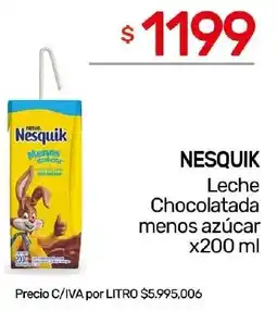 Nini Mayorista Nesquik leche chocolatada menos azúcar oferta