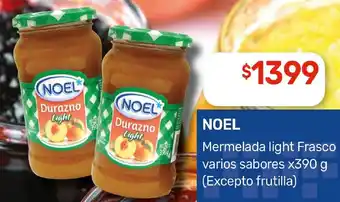 Nini Mayorista Noel mermelada light frasco varios sabores oferta