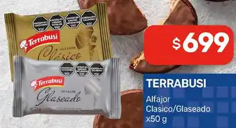 Nini Mayorista Terrabusi alfajor clasico/glaseado oferta