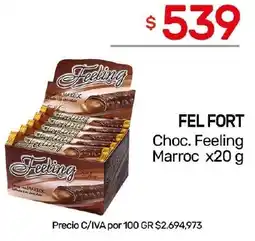 Nini Mayorista Fel fort choc. feeling marroc oferta