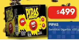 Nini Mayorista Pipas semillitas gigantes oferta