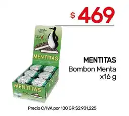 Nini Mayorista Mentitas bombon menta oferta