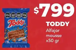 Nini Mayorista Toddy alfajor mousse oferta