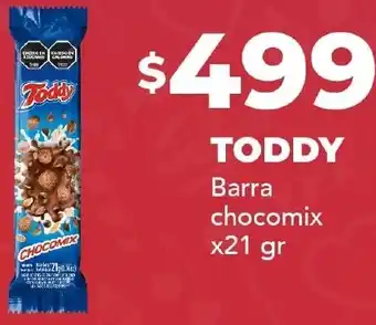 Nini Mayorista Toddy barra chocomix oferta