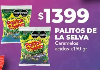 Nini Mayorista Palitos de la selva caramelos acidos oferta