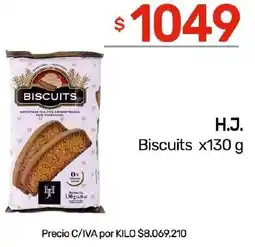 Nini Mayorista H.J. biscuits oferta