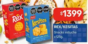 Nini Mayorista Rex/kesitas snacks estuche oferta