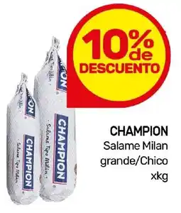 Nini Mayorista Champion salame milan grande/chico oferta