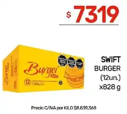 Nini Mayorista Swift burger oferta