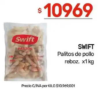 Nini Mayorista Swift palitos de pollo reboz. oferta