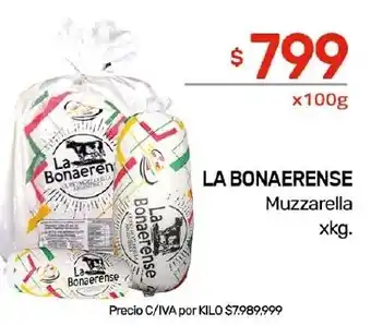 Nini Mayorista La bonaerense muzzarella oferta