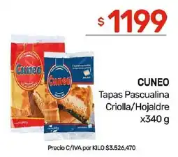 Nini Mayorista Cuneo tapas pascualina criolla/hojaldre oferta