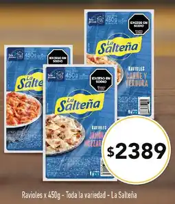 Nini Mayorista La salteña ravioles oferta