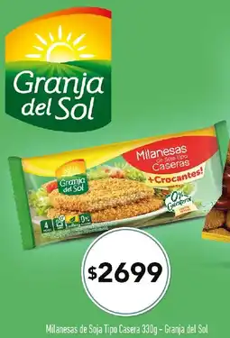 Nini Mayorista Milanesas de soja tipo casera oferta