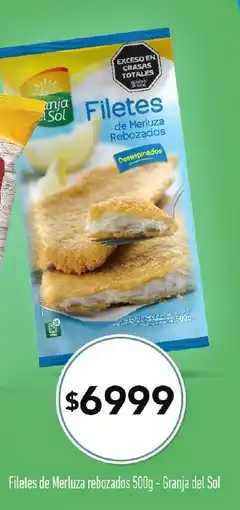 Nini Mayorista Filetes de merluza rebozados granja del sol oferta