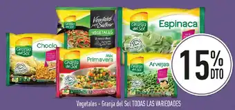 Nini Mayorista Vegetales - granja del sol todas las variedades oferta