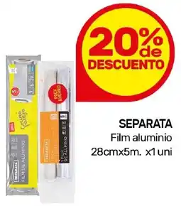 Nini Mayorista Separata film aluminio oferta