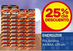 Nini Mayorista Energizer pila alcalina AA/AAA oferta