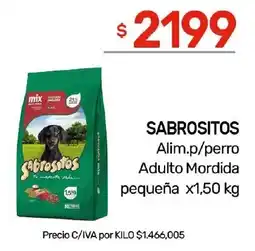 Nini Mayorista Sabrositos alim.p/perro adulto mordida pequeña oferta