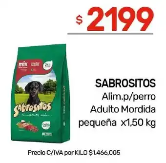 Nini Mayorista Sabrositos alim.p/perro adulto mordida pequeña oferta