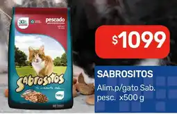 Nini Mayorista Sabrositos alim.p/gato sab. pesc. oferta