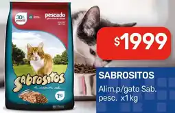 Nini Mayorista Sabrositos alim.p/gato sab. pesc. oferta
