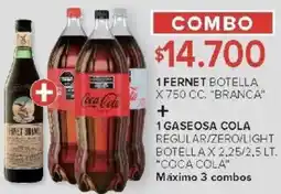 Carrefour Fernet + Coca-cola oferta
