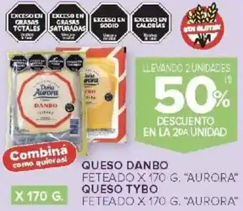 Carrefour Aurora queso danbo/tybo oferta