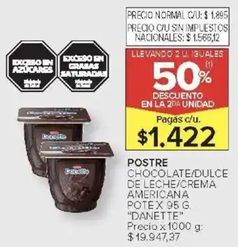 Carrefour Danette postre oferta