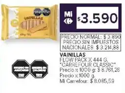 Carrefour Vainillas oferta