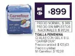 Carrefour Carrefour toalla femenina oferta