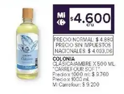 Carrefour Carrefour Soft colonia oferta