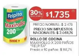 Carrefour Felpita rollo de cocina oferta