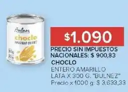 Carrefour Bulnez choclo oferta