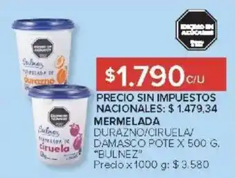 Carrefour Bulnez mermelada oferta