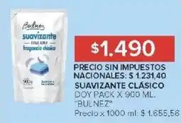 Carrefour Bulnez suavizante clasico oferta