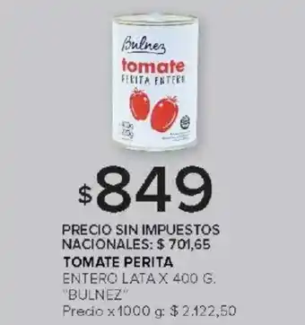 Carrefour Bulnez tomate perita oferta