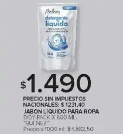 Carrefour Bulnez jabón líquido oferta