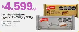 Changomas Terrabusi alfajores agrupados oferta