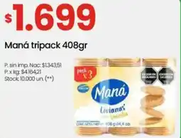 Changomas Maná tripack oferta