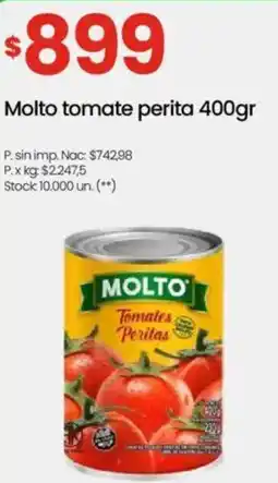 Changomas Molto tomate perita oferta
