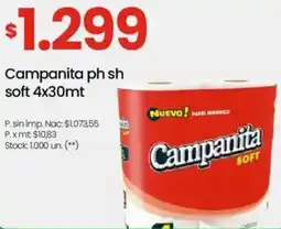 Changomas Campanita ph sh soft oferta