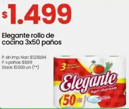 Changomas Elegante rollo de cocina oferta