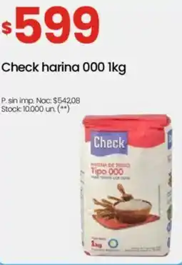 Changomas Check harina 000 oferta