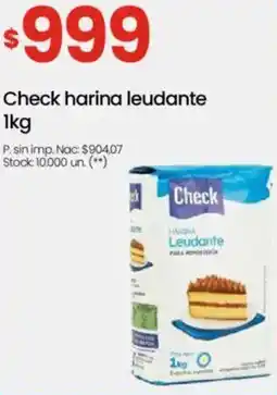 Changomas Check harina leudante oferta