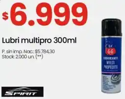Changomas Spirit lubri multipro oferta