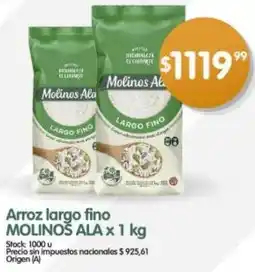 Supermercados Buenos Días Molinos ala arroz largo fino oferta