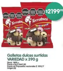 Supermercados Buenos Días Variedad galletas dulces surtidas oferta